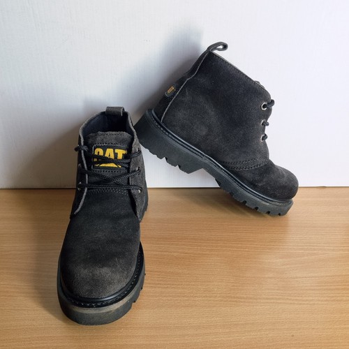 Caterpillar cat black - cat, leather