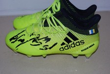 ROQUE MESA PLAYER ISSUE MATCH WORN SIGNED ADIDAS x17.1 FOOTBALL BOOTS SWANSEA