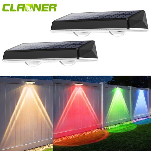 2pcs led solar fence - led,