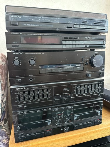 Kenwood hifi pieces stack - hifi, 6