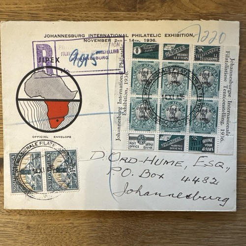 South africa 1936 - 1936, cover