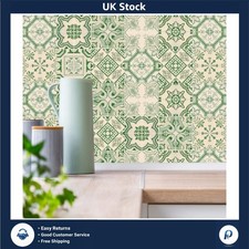 Vintage Green Victorian Tile