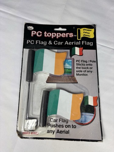 Irish flag car aerial topper - flag,