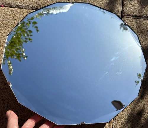Frameless vintage wall mirror - frameless,