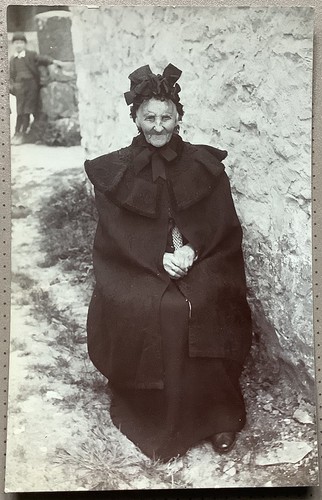 Victorian old lady - old,