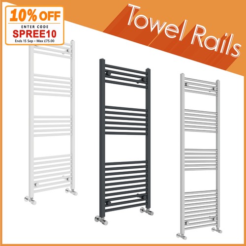 Bathroom heated towel rail - bathroom,