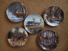 5 Collector Plates "Friends of