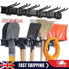 3x Garage Garden Tool Holder