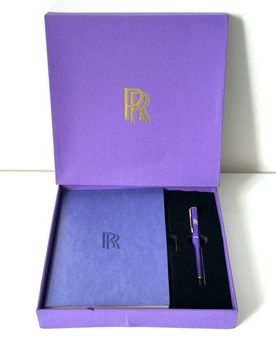 Rolls royce purple - notebook, &