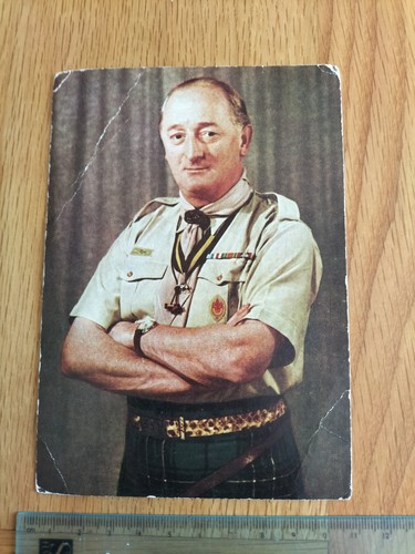 Scouting postcard sir - -,