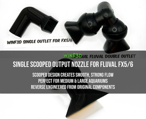 Single output nozzle - output, /