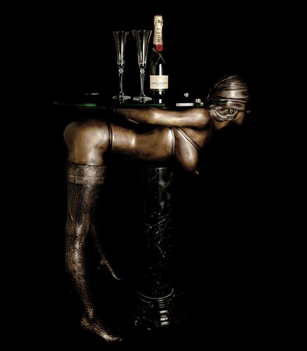 Bronze sculpture erotic - sculpture,