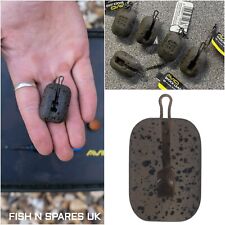 AVID SHOCK LEADS WEIGHTS PACK OF FIVE NEW CARP FISHING - CHOOSE SIZE SET