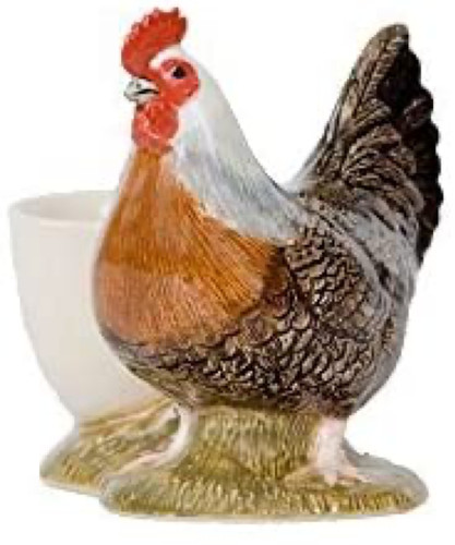 Quail ceramics egg cup - ceramics,