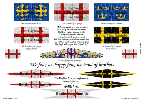 28mm the english agincourt - 28mm,