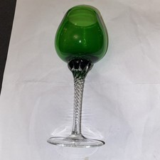 Vintage Italian Green Crystal