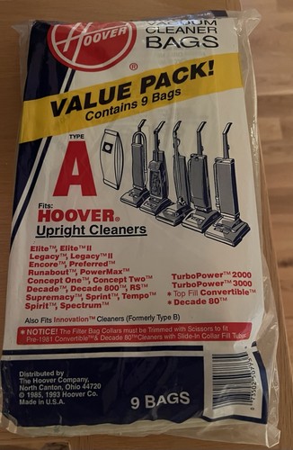 Hoover vacuum cleaner bags - vacuum,