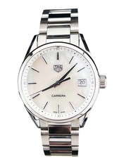 Ladies Tag Heuer Carrera Mother Of Pearl Watch WBK1311 36mm RRP £2,500