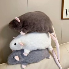 15.75/8.3In Jumbo Rat Plush