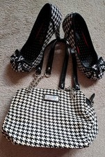 NEXT Black White Dogtooth