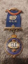 Solid Silver Buffalo Masonic RAOB Medal Jewel. Awarded to H.A. O'NEILL 1928