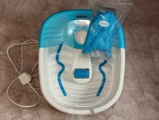 Scholl blue pedicure foot spa - USED COUPLE OF TIMES