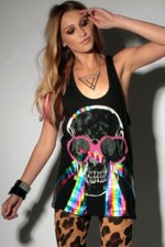 IRON FIST GAZER ZIP BACK TANK