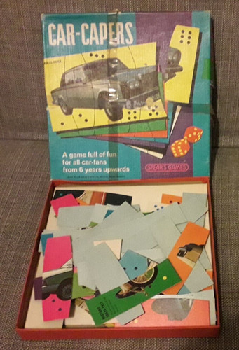 Car capers spear game - game, board
