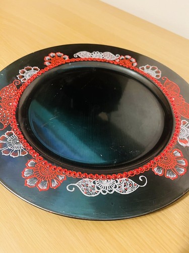 Personalised christmas charger - personalised,