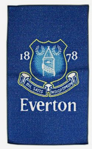 Rug everton crest printed - crest,