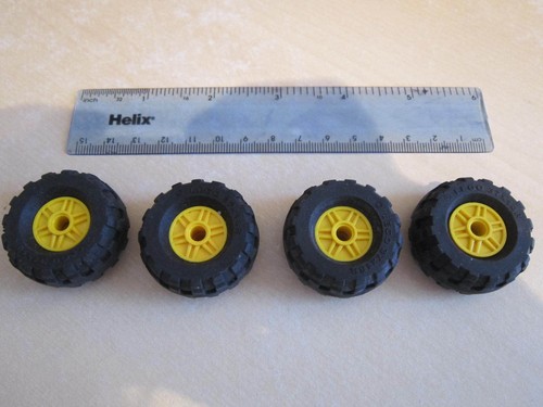 Lego yellow spoked - 4, x