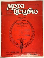MOTO CICLISMO 1951 Maggio 5 (XXXVII No. 17) ITALIAN Motorcycle magazine