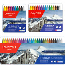 Caran D'Ache Neocolour II Watersoluble Crayons Set Assorted 10 15 30