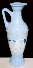 Vintage Blue Milk Glass