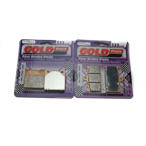 Goldfren s33 brake pads front - brake,