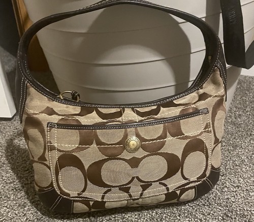 Coach ergo signature hobo - coach,