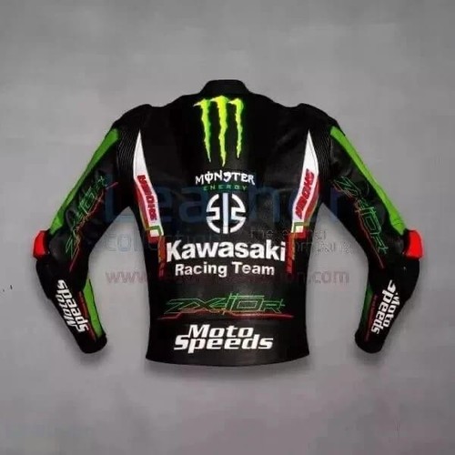 Men black green motorcycle - men's,