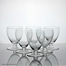 Set of six Baccarat Cheverny