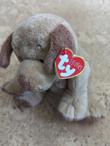 Pluffies puppers brown dog - ty,