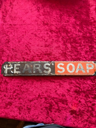 Antique tram seat back - seat, pears