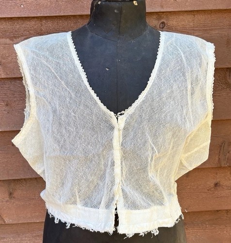 Edwardian ladies net lace - ladies,