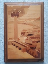 Italian Inlaid Wood Marquetry