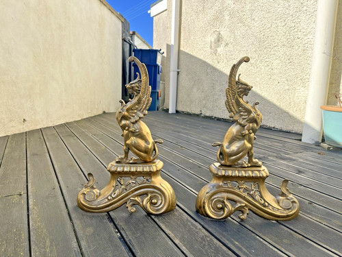 Superb pair vintage antique - pair,