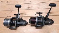 2 × Shimano Big Baitrunner Long Cast Free Spool Reels 1st SERIES! LCLongcast Reels