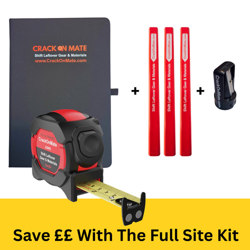 Tape measure notebook - 8m,