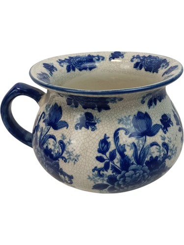 Antique blue and white - blue, ceramic