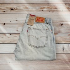 Levi's 555 '96 Relaxed fit jeans light blue wash 32 34 36 W L32 RRP £100