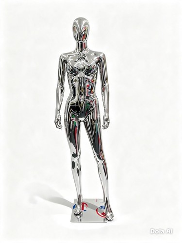 Female plastic silver - female,