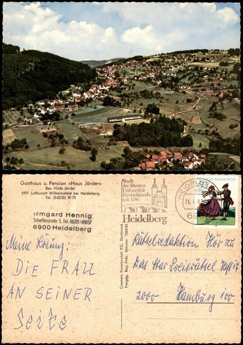 Wilhelmsfeld panoramic view - wilhelmsfeld,