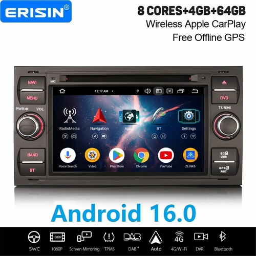 Carplay android dab car - android, 16